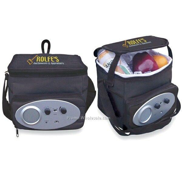 Cooler Bag With AM/FM Radio (Imprinted)