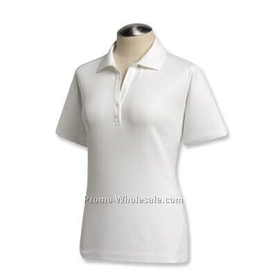 Cutter & Buck Integral Organic Polo For Ladies White