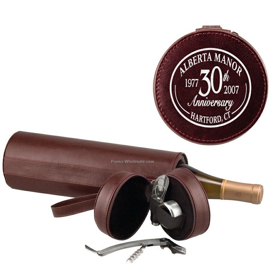 Deluxe Wine Carrier Gift Set