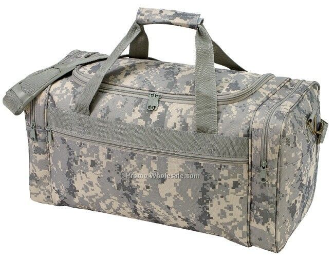 Digital Camouflage Duffel Bag