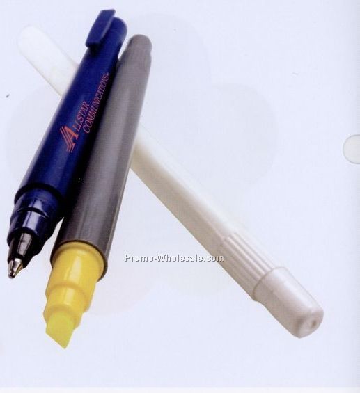 Dual Function Highlighter Pen