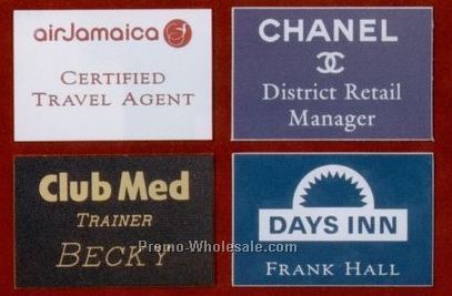 Engraved Badges - Up To 9 Square Inch