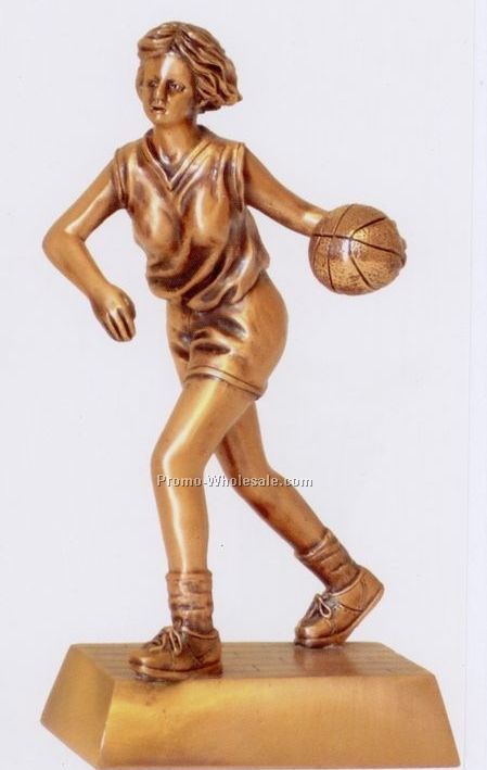 Female Basketball Figurine