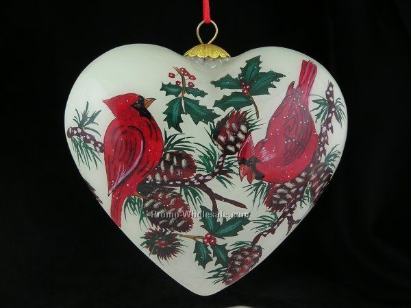 Heart Shape Ornament - Complex Artwork