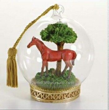 Kentucky Thoroughbred Memory Globe