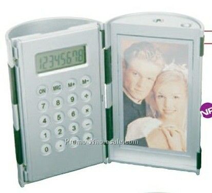 Magic Illusion Desk Cylinder Pen Holder/ Picture Frame And Calculator