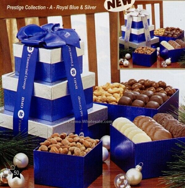 Medium Prestige Collection Box W/ Almond Caramel Clusters