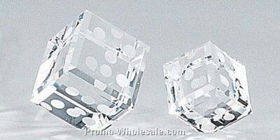 Optic Crystal Dice (Small)