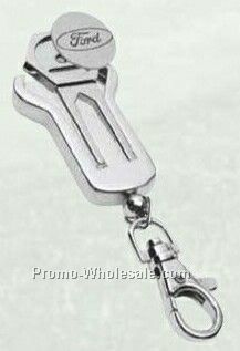 Professional Silver Magnetic Divot Tool W/ Removable Ball Marker On Hook