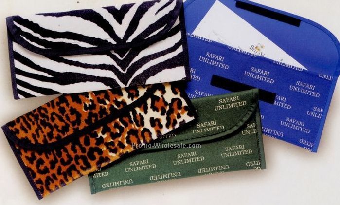 Safari Pouch Document Holder (Animal Print)