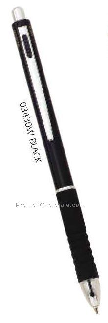 Slim 3-in-1 Series Pen (Black) (Silkscreened)