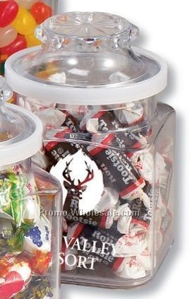 Tootsie Rolls 16 Oz. Classic Plastic Apothecary Jar