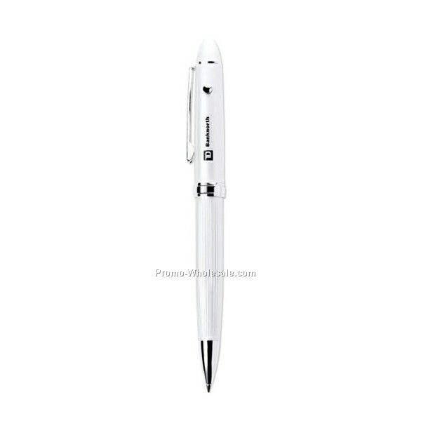 White Tiger Laser Pointer, Retractable Pen & Stylus