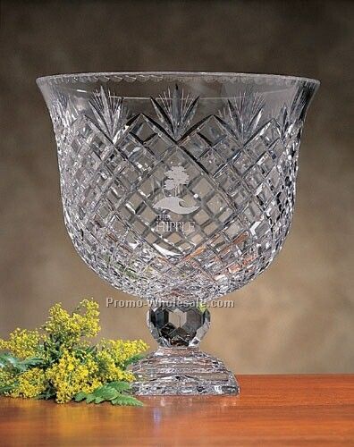 10-1/2" Oxford Pedestal Bowl W/ Panel