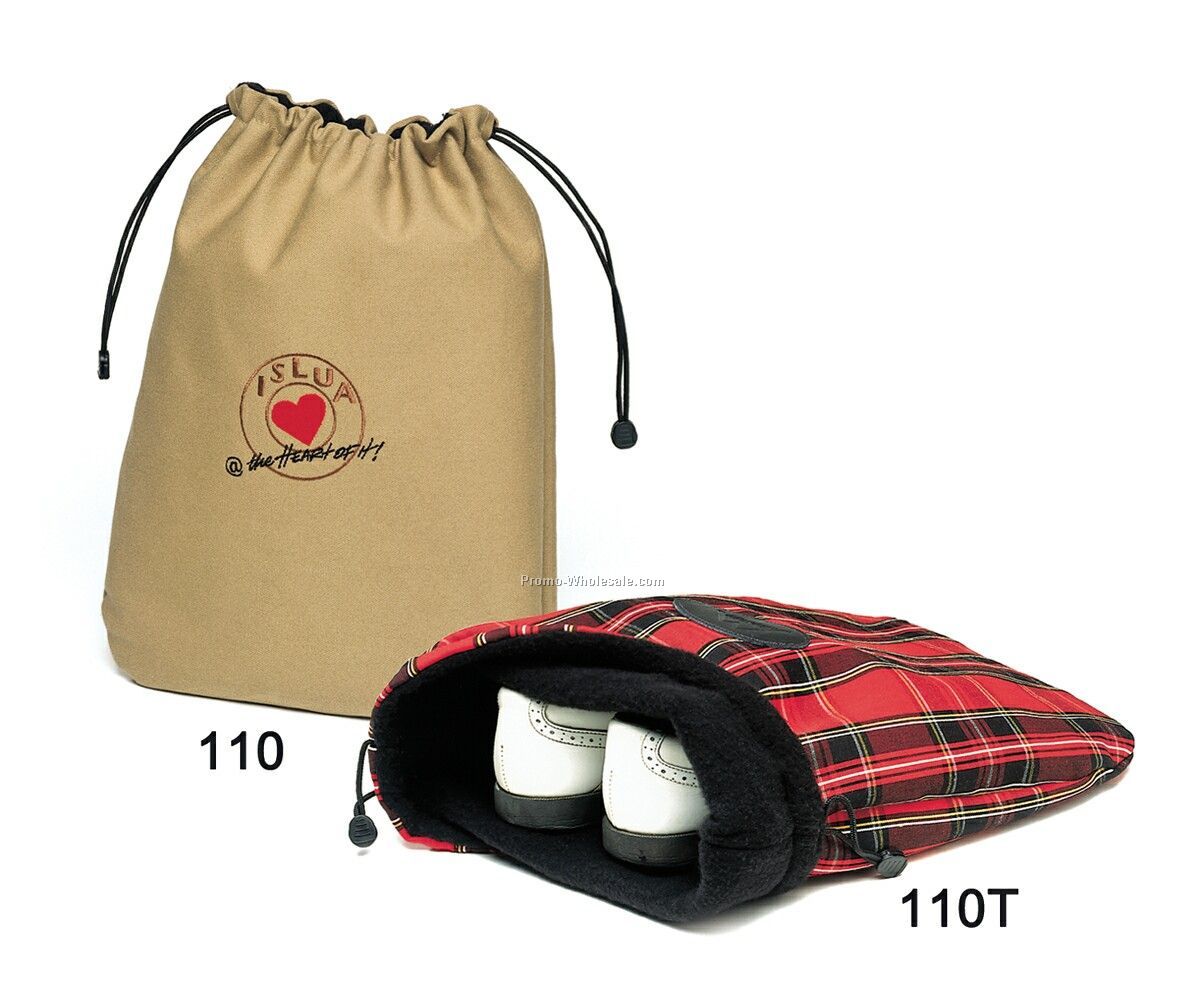 110 Deluxe Drawstring Shoe Bag