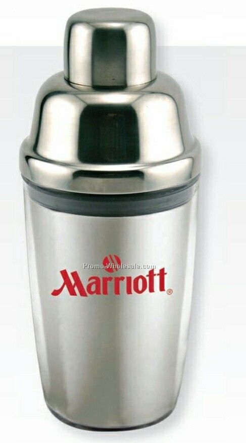 12 Oz. Stainless Steel Martini Shaker