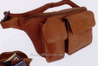 14"x5"x6" Waist Bag W/ Phone Pocket