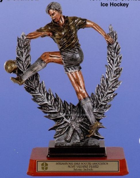 18" High Quality Sport Sculpture (Soccer)