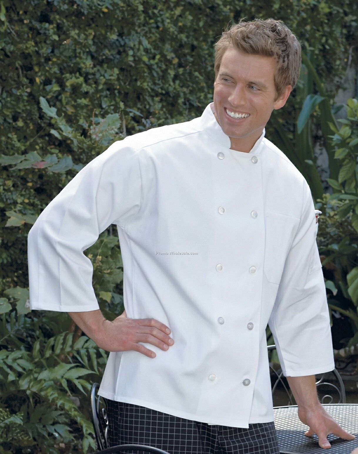 3/4 Sleeve Chef Coat (Xs-6xl)