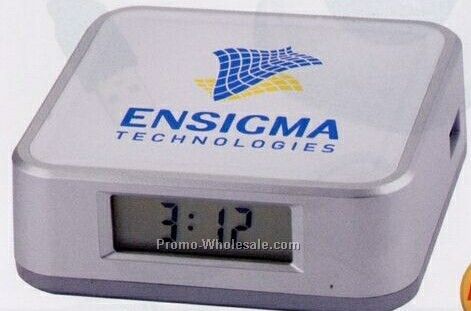 4 Port USB Hub/ Digital Clock