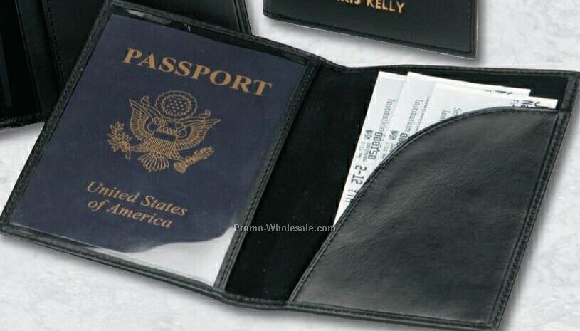 4"x5-5/8" Leather Passport Cover