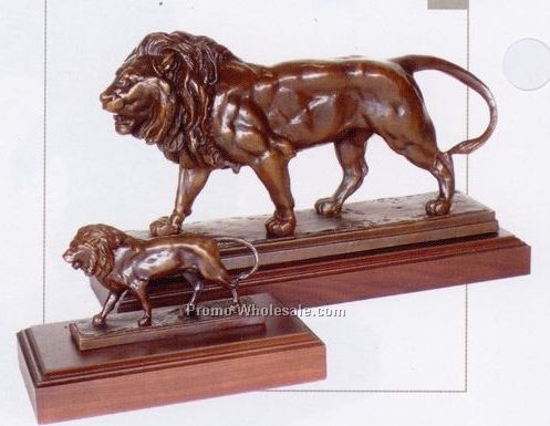 5-1/2" Barye Lion Sculpture