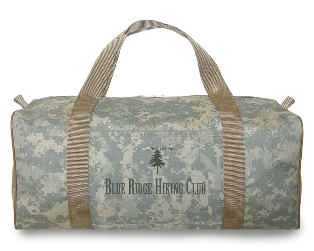 745camo-nylon Square End Sport Bag