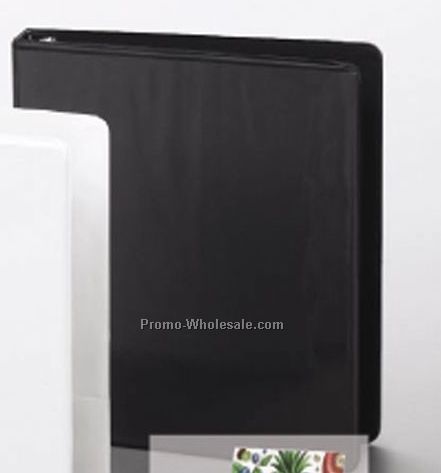 8-1/2"x5-1/2" Standard Vinyl Overlay Ring Binder(1" Front Overlay)