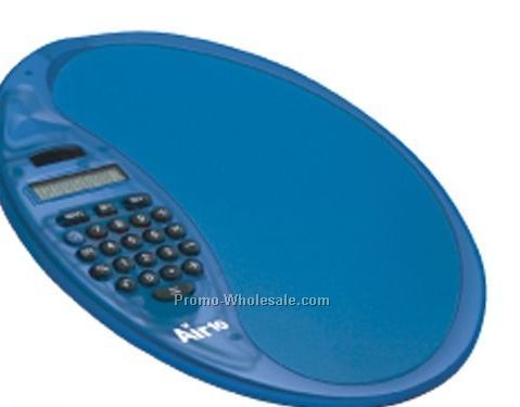 9-1/2"x7-1/8"x1/2" Translucent Mouse Pad Calculator