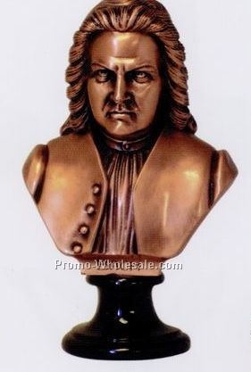 Bach Bust Figurine(Copper Finish)