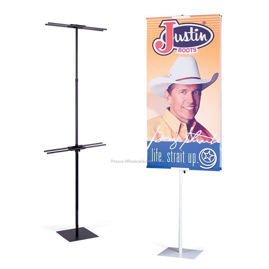 Banner And Stand Set - 2' X 6'