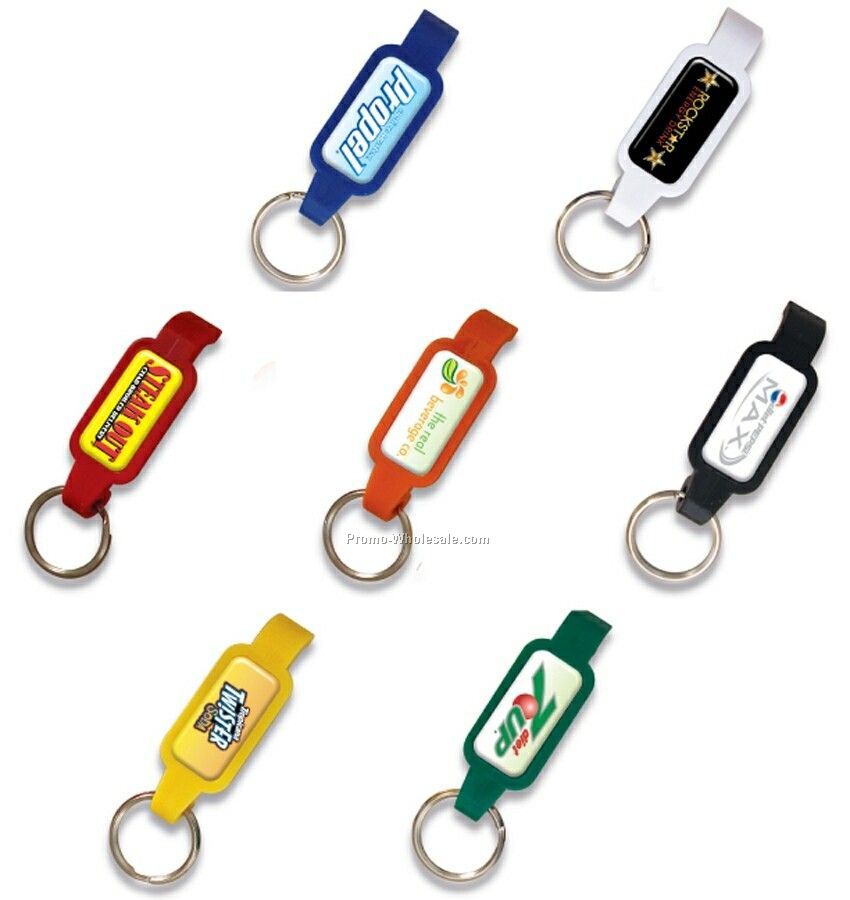 Bottle Opener Dome Design Keychain