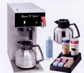 Brew N' Serv Thermal Carafe Automatic Brewer Package