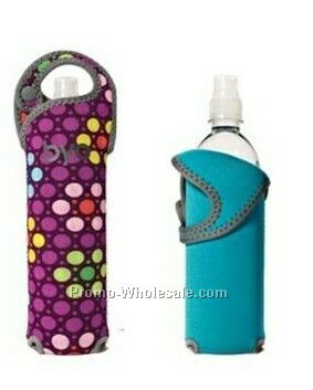 Byo 20 Oz. Insulated Bottle Bag - City Lights Dot