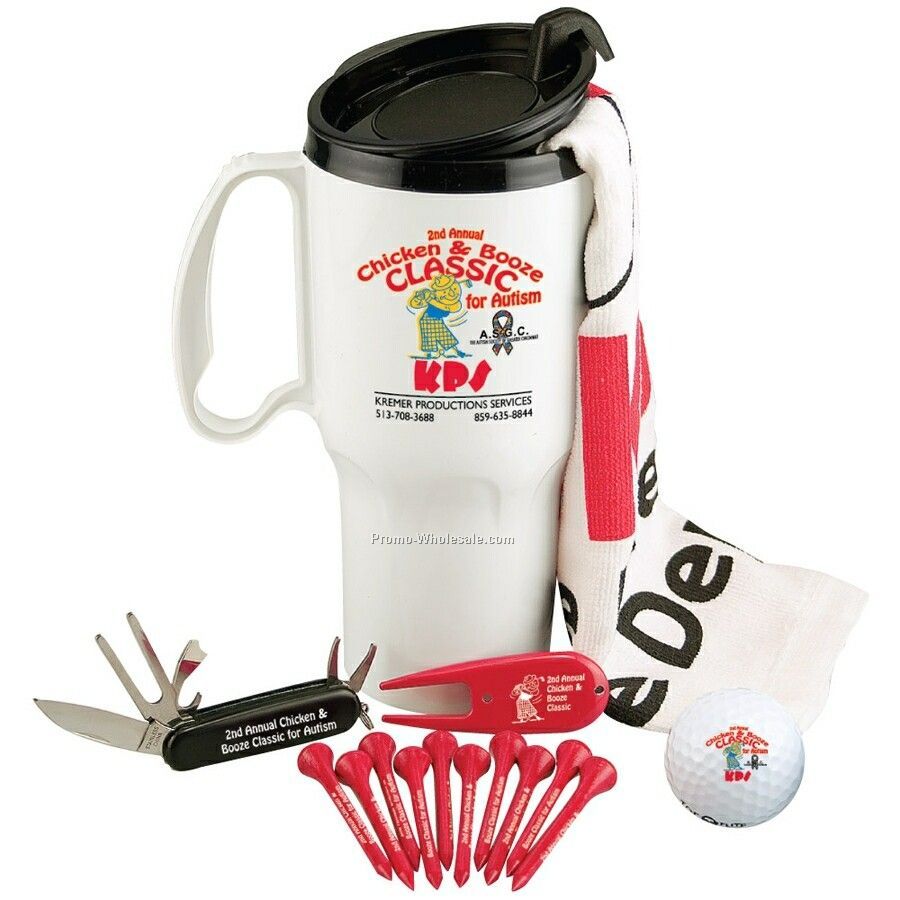 Cart Caddie Golf Kit With Titleist Dt Roll Golf Ball - 1 Ball