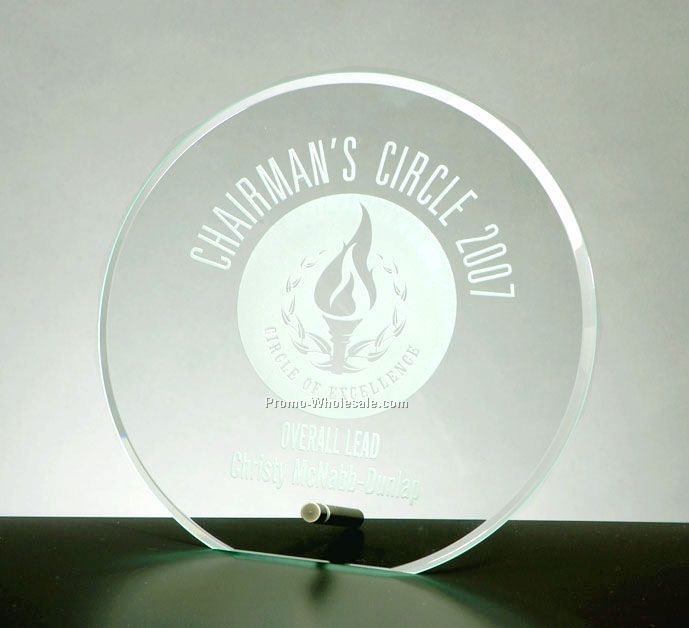 Circle Glass Award (Small)