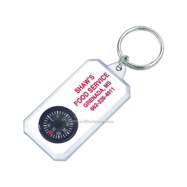 Compass Key Tag