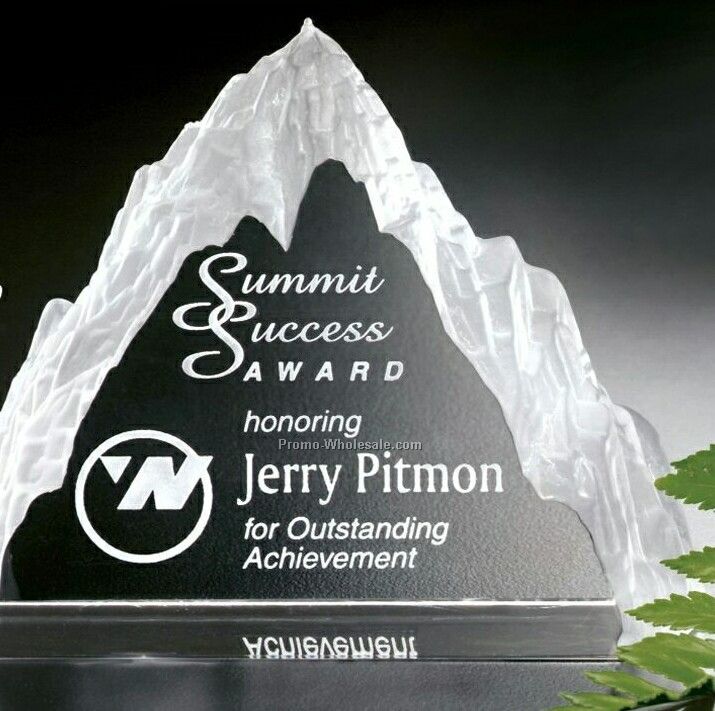 Crystal Matterhorn Award 5"