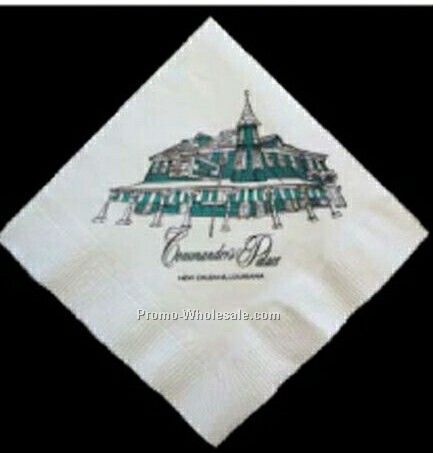 Custom Beverage 1-ply Napkin (4 Color)