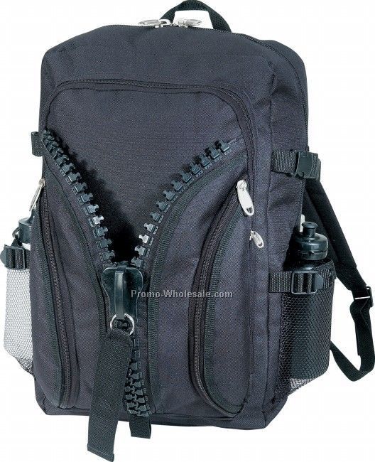 Deluxe Big Zipper Backpack