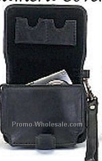 Digital Camera Pouch With Belt Loop Inside Velcro & Memory Card