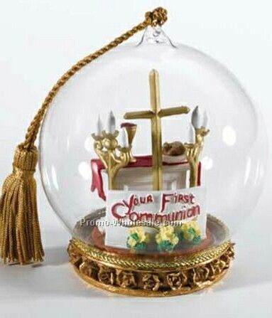 First Communion Memory Globe