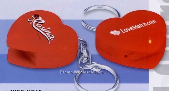 Heart CD Opener Key Chain