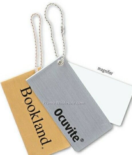 Magnetic Bookmark With Magnifier