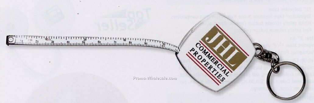 Pocket Tape Measure/ Key Tag (Standard Shipping)