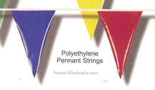 Polyethylene Pennant Strings - 105' Length