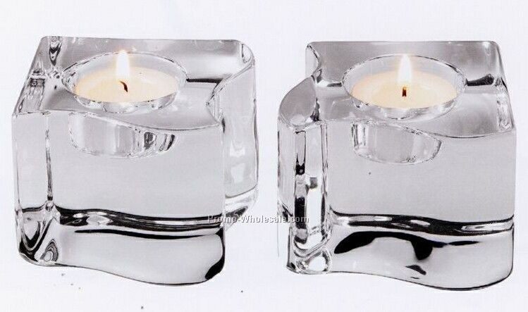 Puzzle Votive Candle Holders - 4 Pack