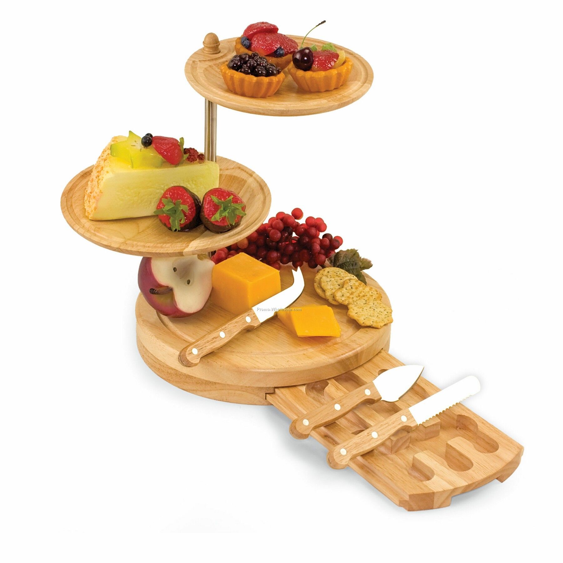 Regalio Serving Trays And Cheese Board