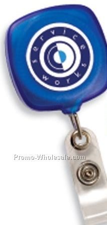 Retractable Badge Reel W/40" Tape Measure Cord (O'seas 8-10 Wks)