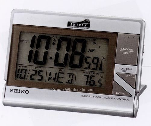 Seiko R-wave Travel Alarm Clock